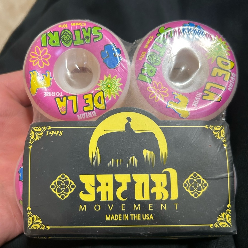 Satori Movement Colorful Skateboard Wheels